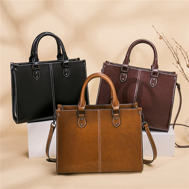 Genuine leather Fernanda bag