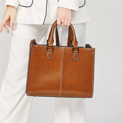 Genuine leather Fernanda bag