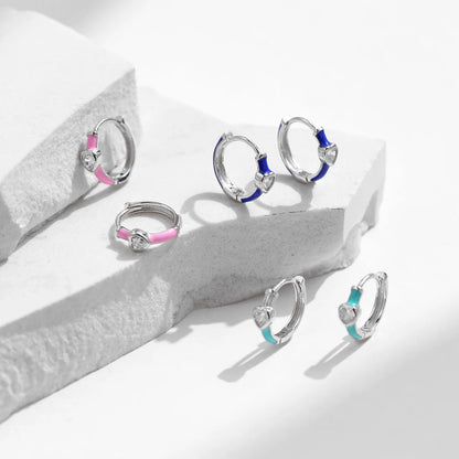 colorful rings and earrings in 925 sterling silver